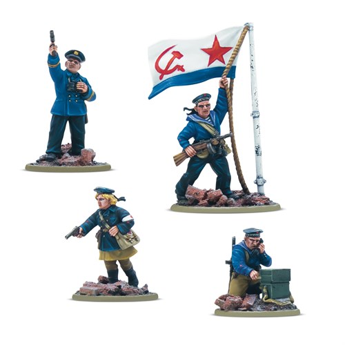 Bolt Action Soviet Naval Brigade HQ 403214009