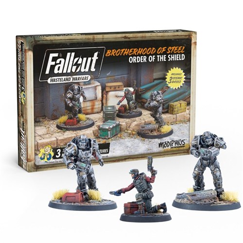 Fallout: Wasteland Warfare - Brotherhood of Steel: Order of the Shield MUH051816 - фото 203682