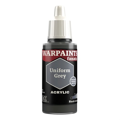 Акриловая краска для миниатюр The Army Painter Warpaints Fanatic Uniform Grey, 18 мл, WP3003 WP3003