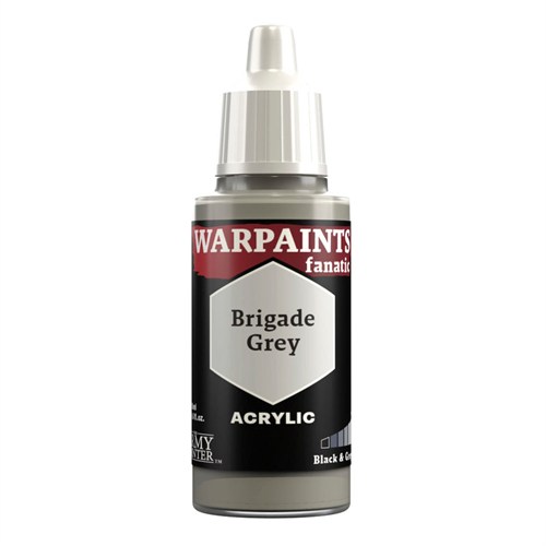 Акриловая краска для миниатюр The Army Painter Warpaints Fanatic Grey Castle, 18 мл, WP3007 WP3007