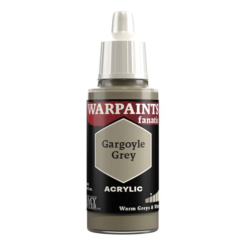 Акриловая краска для миниатюр The Army Painter Warpaints Fanatic Gargoyle Grey, 18 мл, WP3008 WP3008