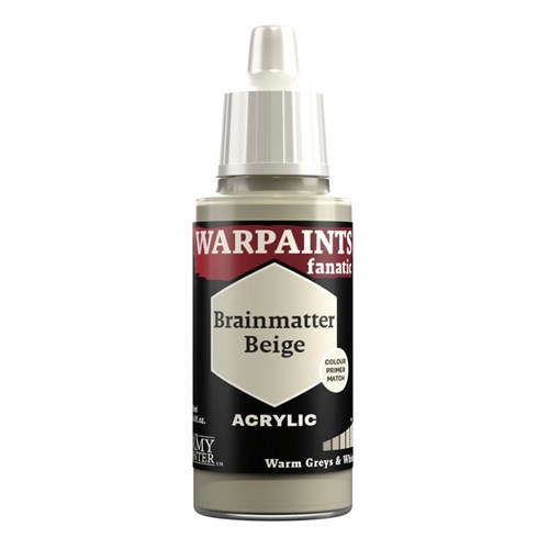 Акриловая краска для миниатюр The Army Painter Warpaints Fanatic Brainmatter Beige, 18 мл, WP3011 WP3011