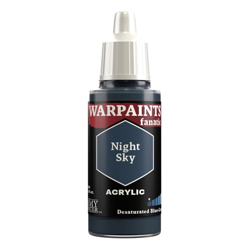 Акриловая краска для миниатюр The Army Painter Warpaints Fanatic Night Sky, 18 мл, WP3013 WP3013