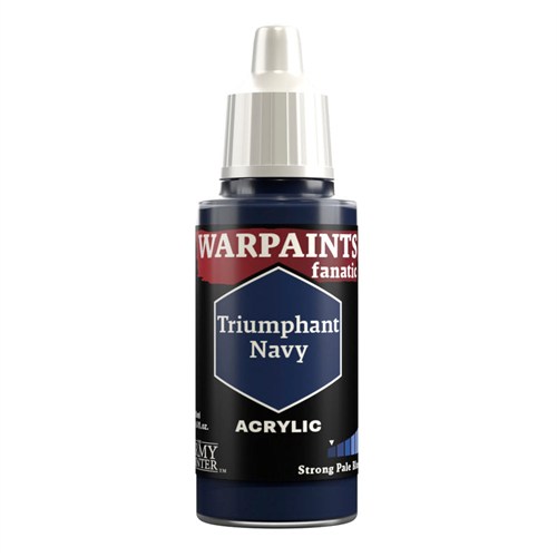 Акриловая краска для миниатюр The Army Painter Warpaints Fanatic Triumphant Navy, 18 мл, WP3019 WP3019