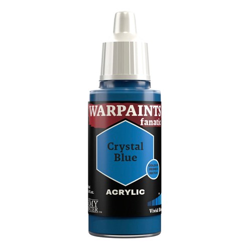 Акриловая краска для миниатюр The Army Painter Warpaints Fanatic Crystal Blue, 18 мл, WP3028 WP3028