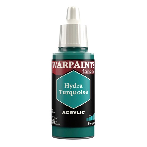 Акриловая краска для миниатюр The Army Painter Warpaints Fanatic Hydra Turquoise, 18 мл, WP3038 WP3038