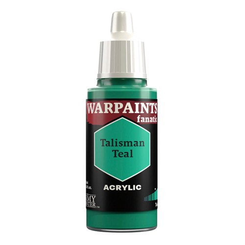 Акриловая краска для миниатюр The Army Painter Warpaints Fanatic Talisman Teal, 18 мл, WP3046 WP3046