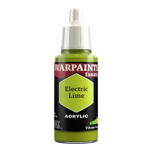 Акриловая краска для миниатюр The Army Painter Warpaints Fanatic Electric Lime, 18 мл, WP3058 WP3058