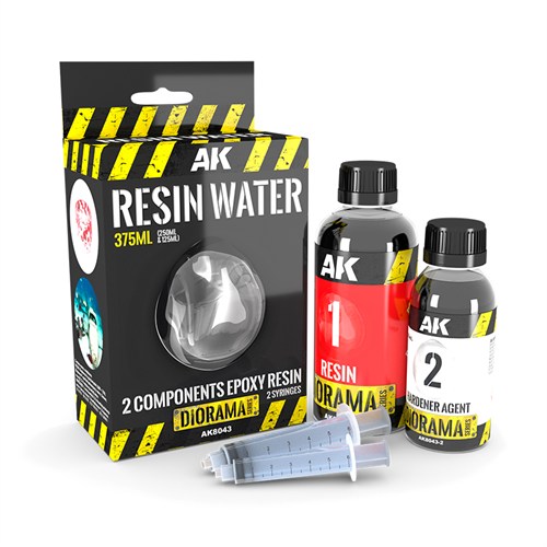 Двухкомпонентная смола для имитации воды AK Resin Water AK8043 AK8043