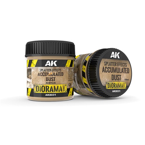 Смесь для создания эффектов AK Splatter Effects Accumulated Dust 100ml AK8031 AK8031