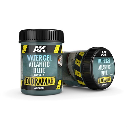 Смесь для создания эффектов AK Water Gel Atlantic Blue 250ml AK8003 AK8003