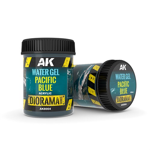 Смесь для создания эффектов AK Water Gel Pacific Blue 250ml AK8004 AK8004