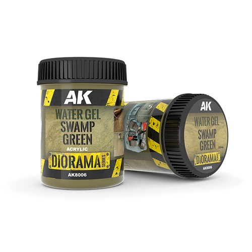 Смесь для создания эффектов AK Water Gel Swamp Green 250ml AK8006 AK8006