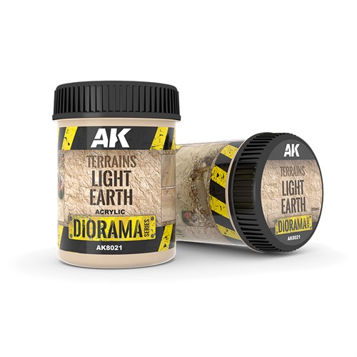 Смесь для создания эффектов AK Terrains Light Earth 250ml AK8021 AK8021