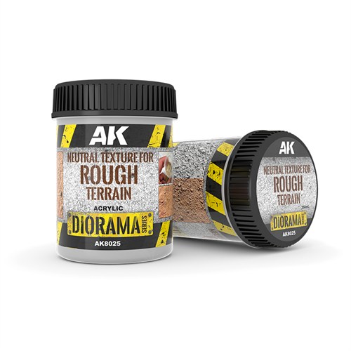 Смесь для создания эффектов AK Neutral Texture For Rough Terrain 250ml AK8025 AK8025