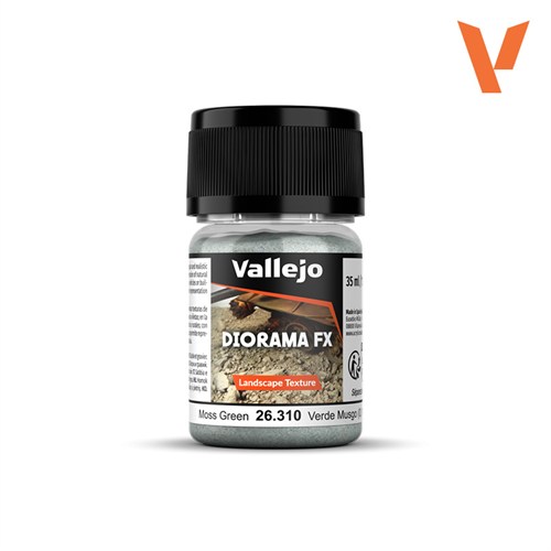 Материал для оформления подставок Moss Green v1 Vallejo 26310 V-26310