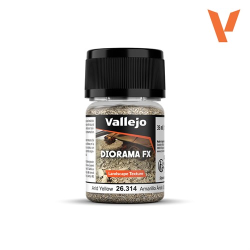 Материал для оформления подставок Arid Yellow v2 Vallejo 26314 V-26314