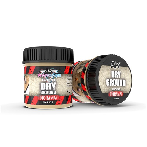 Текстурная паста AK Dry Ground 100 Ml. AK1231 AK1231