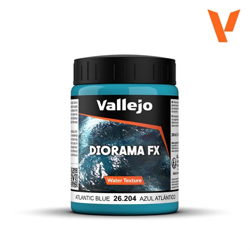 Материал для оформления водного эффекта 26204 Diorama Effects - Atlantic Blue Vallejo 26204 V-26204