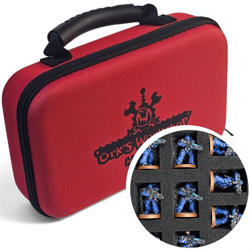 Skirmish-box Ork's Workshop Case Mark I (Army Transport) — Красный OW1434