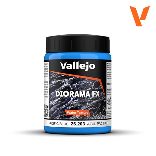 Материал для оформления водного эффекта 26203 Diorama Effects - Pacific Blue Vallejo 26203 V-26203