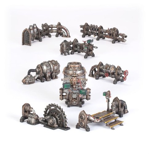 Factoria Pipes Warhammer Necromunda Skirmish 301-80