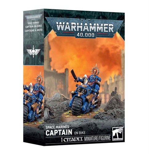 SPACE MARINES: CAPTAIN ON BIKE 48-113