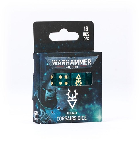 Набор игровых кубиков Games Workshop Warhammer 40000 Aeldari Corsairs Dice, 99220104012 99220104012