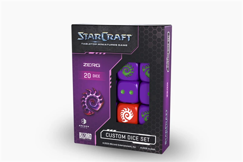 Набор игровых кубиков StarCraft Zerg, Archon Studio SCMG0023