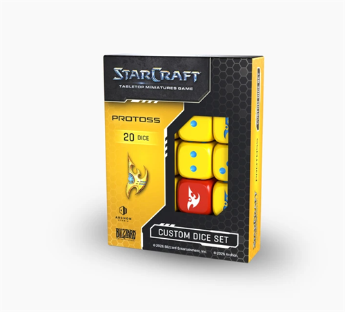 Набор игровых кубиков StarCraft Protoss, Archon Studio SCMG0024