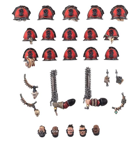 Chaos Space Marine Red Corsairs Upgrades & Transfers Warhammer 40000 43-112