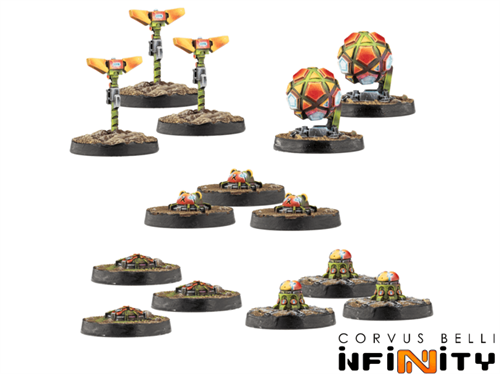 Тактический набор миниатюр Infinity Tactical Pack Beta, Corvus Belli 280076-1268
