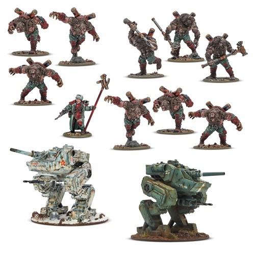 Набор миниатюр Konflikt 47 Soviet Bloc Elite Operational Group, Warlord Games 452010807