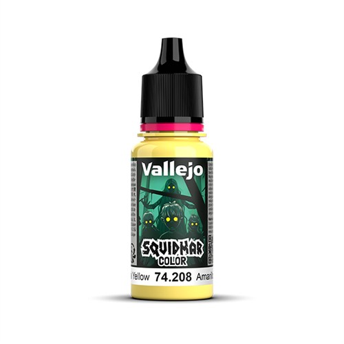 Акриловая краска для миниатюр Vallejo Squidmar Color Final Yellow, 18 мл (74.208) V-74208