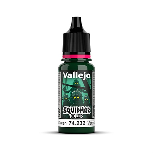 Акриловая краска для миниатюр Vallejo Squidmar Color Drachonzah Green, 18 мл (74.232) V-74232
