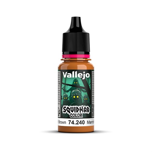 Акриловая краска для миниатюр Vallejo Squidmar Color Rich Brown, 18 мл (74.240) V-74240