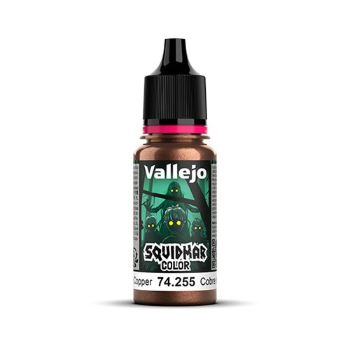 Краска металлик для миниатюр Vallejo Squidmar Color Ungodly Copper, 18 мл (74.255) V-74255