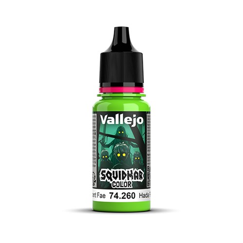 Флуоресцентная краска для миниатюр Vallejo Squidmar Color Fluorescent Fae, 18 мл (74.260) V-74260