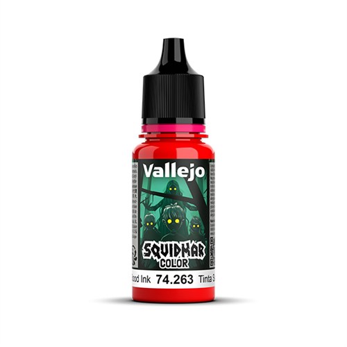 Акриловые чернила для миниатюр Vallejo Squidmar Color Blood Ink, 18 мл (74.263) V-74263