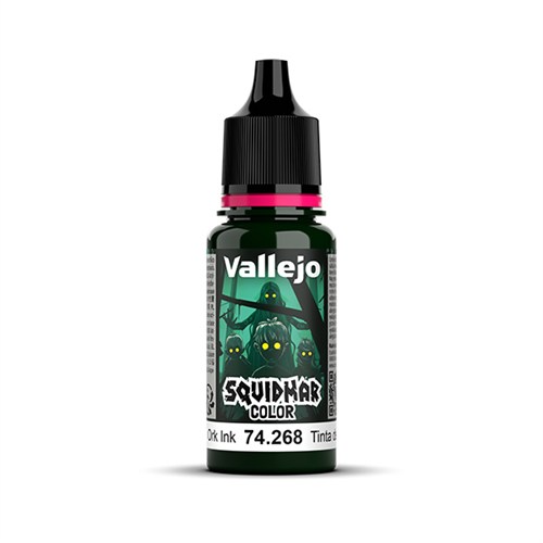 Акриловые чернила для миниатюр Vallejo Squidmar Color Ork Ink, 18 мл (74.268) V-74268