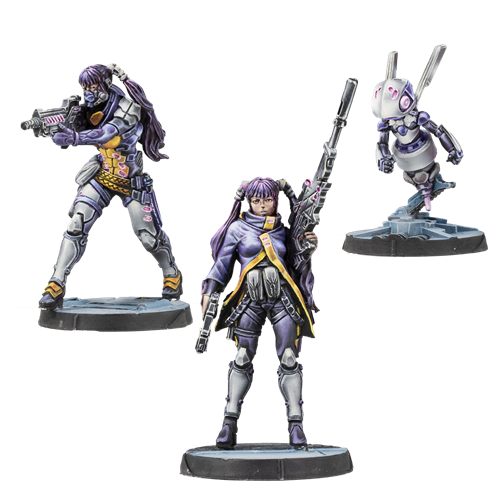 Набор миниатюр Infinity Chandra Spec-Ops, Corvus Belli 280898-1261