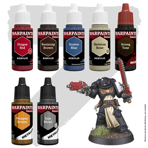 Combat Se7ens: Black Relic Armour WP8115