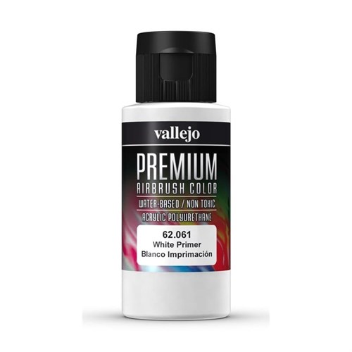 Краска 62061 Premium Color - White Primer 60 ml. Vallejo 62061 V-62061