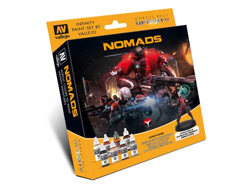 Model Color Set: Infinity Exclusive Miniature (Paint Accessories) (NOMADS) V-70233 - фото 89196