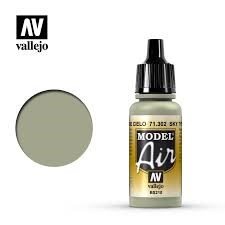 Краска для аэрографа 71302 Model Air - Sky Type S Vallejo 71302 V-71302 - фото 92449