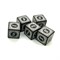 Кубики д6 16мм 5шт. Игровые Белый KD6-19 - фото 130665