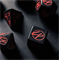 Набор кубиков для DnD и RPG Q Workshop Cyberpunk, красные, 7 шт., SCPU06 SCPU06