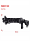 Конструктор-ружье Дробовик Benelli M4 Super 90 (1061 деталей) Mould King 14003 MK-14003 - фото 143465