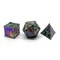 Кубики ДнД (7 шт) металлические / Дайсы для DnD / Dungeons & Dragons / RPG / Сказочный дракон DND-155 - фото 153784