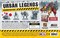 Zombicide 2nd Edition: Urban Legends Настольная игра EN ZCD004 - фото 155318